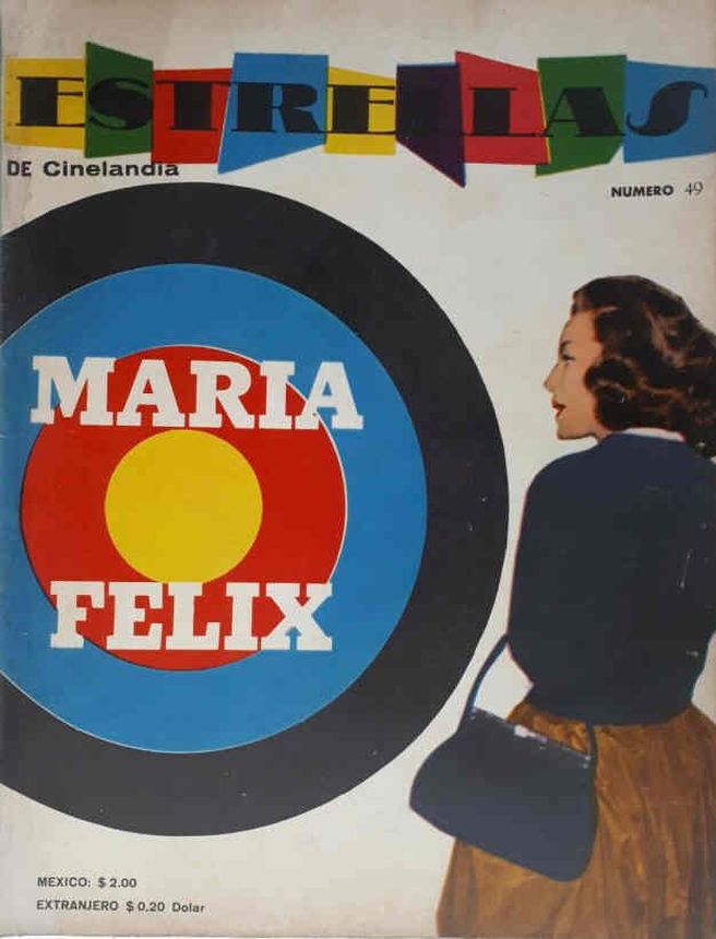 ESTRELLAS DE CINELANDIA magazine side cover Issue 49  1963