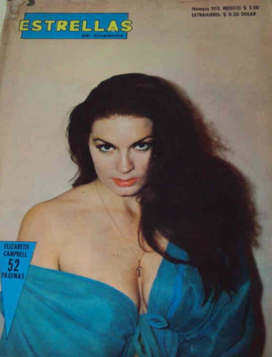 ESTRELLAS DE CINELANDIA magazine cover Issue 203  1966