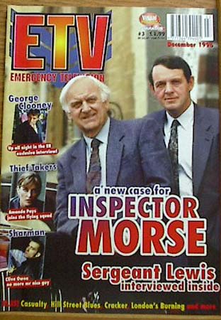 EMERGENCY TELEVISION magazine cover Issue 3  1996