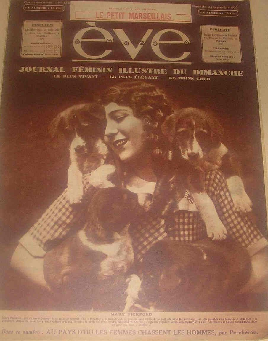 EVE  magazine cover Issue 678 24 September 1933