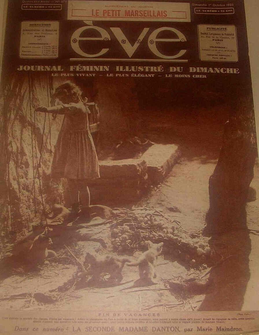 EVE  magazine cover Issue 679 1 October 1933