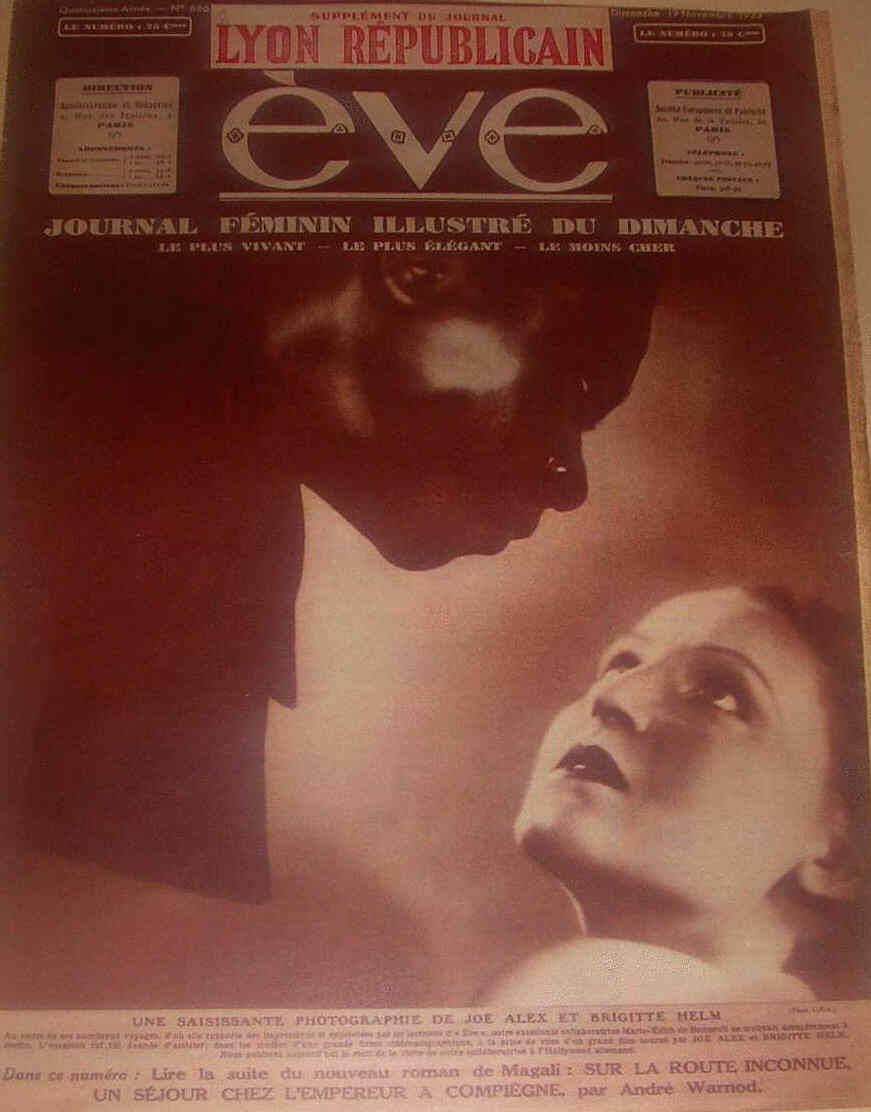 EVE  magazine cover Issue 686 19 November 1933