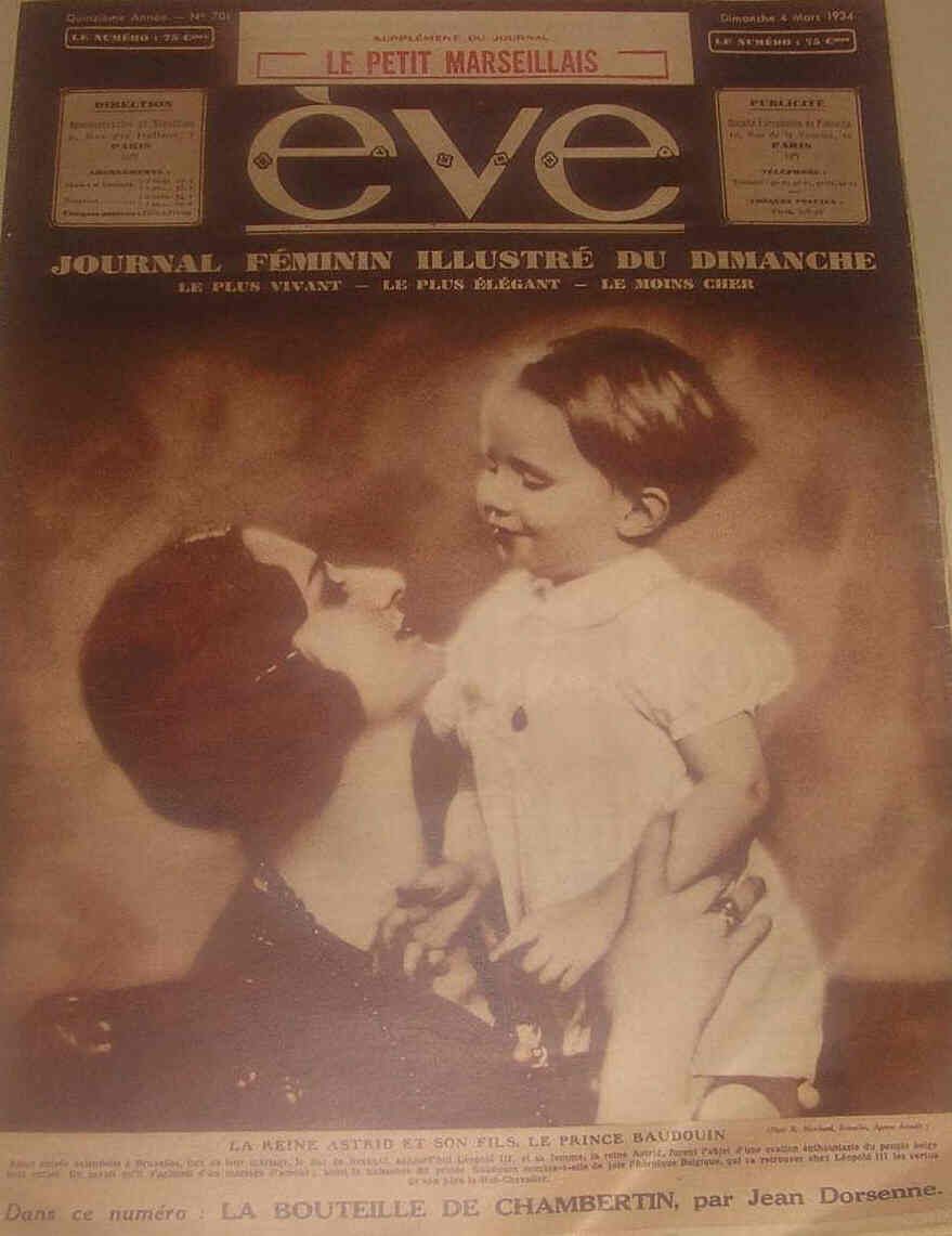 EVE  magazine cover Issue 701 4 March 1934