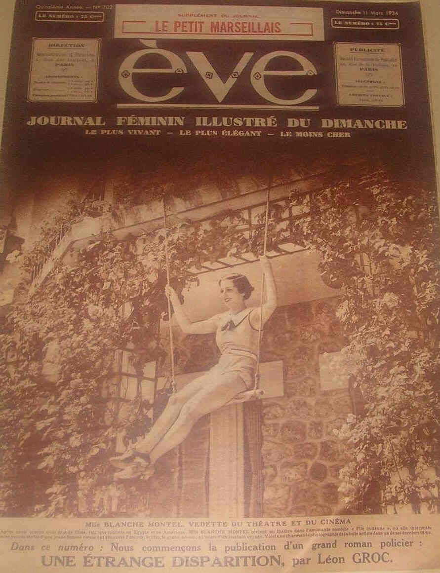 EVE  magazine cover Issue 702 11 March 1934
