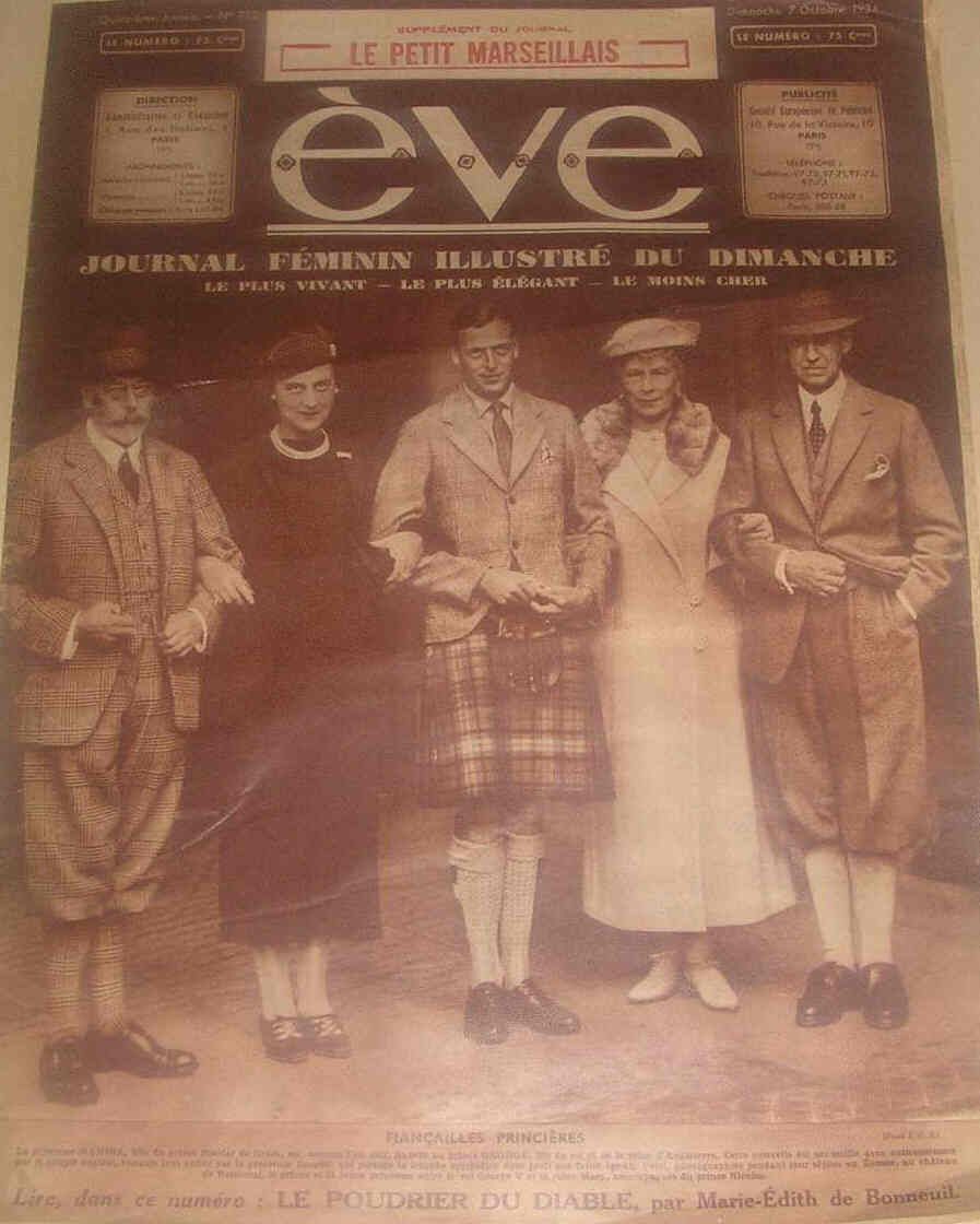EVE  magazine cover Issue 732 7 October 1934