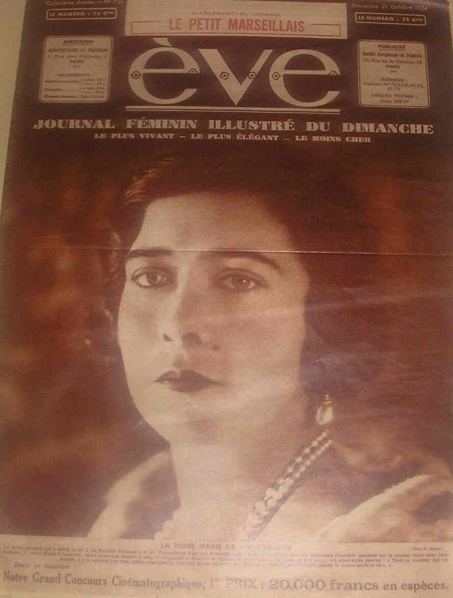 EVE  magazine cover Issue 734 21 October 1934