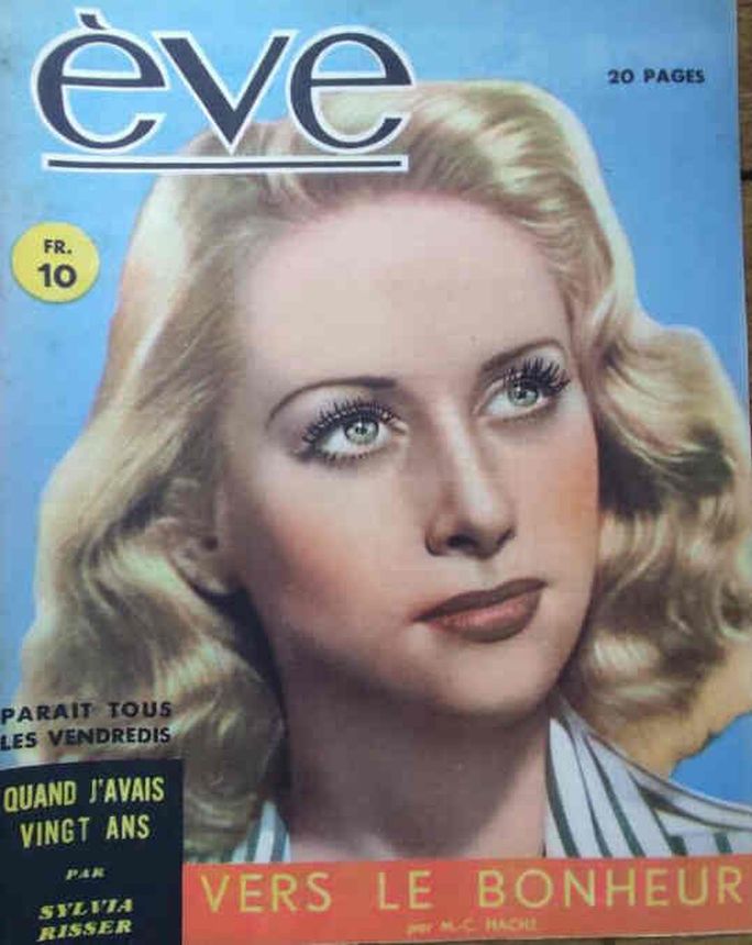 EVE (Fr) magazine cover Issue 34   1946