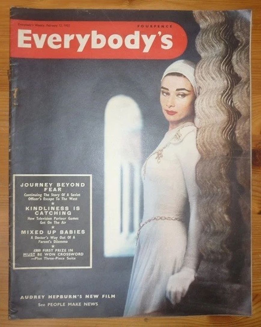 EVERYBODYS UK magazine cover 12 February 1955