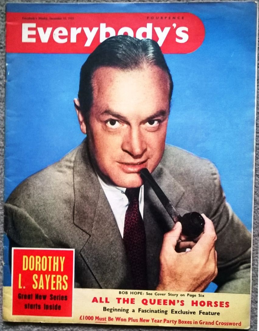 EVERYBODYS UK magazine side cover 10 December 1955