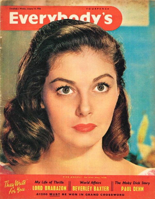 EVERYBODYS UK magazine side cover 14 January 1956