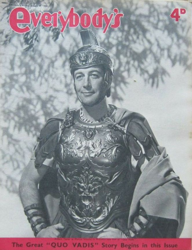 EVERYBODYS UK magazine side cover 19 January 1952