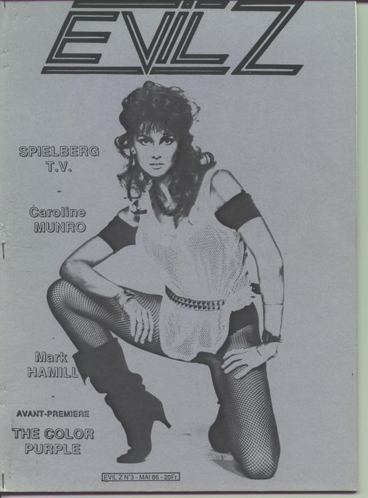EVIL Z magazine cover Issue 3 May 1986