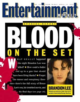 ENTERTAINMENT WEEKLY magazine cover Issue 166 16 April 1993