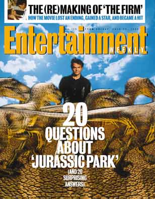 ENTERTAINMENT WEEKLY magazine cover Issue 180 23 July 1993