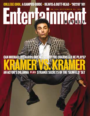 ENTERTAINMENT WEEKLY magazine cover Issue 189 24 September 1993