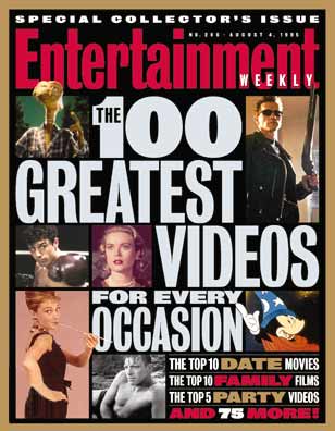 ENTERTAINMENT WEEKLY magazine cover Issue 286 4 August 1995