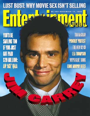 ENTERTAINMENT WEEKLY magazine cover Issue 300 10 November 1995