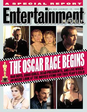 ENTERTAINMENT WEEKLY magazine cover Issue 309 12 January 1996