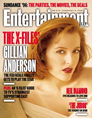 ENTERTAINMENT WEEKLY magazine cover Issue 313 9 February 1996