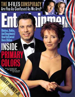 ENTERTAINMENT WEEKLY magazine cover Issue 424 27 March 1998