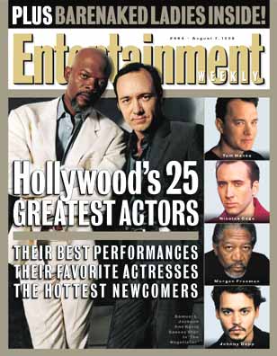 ENTERTAINMENT WEEKLY magazine cover Issue 444 7 August 1998