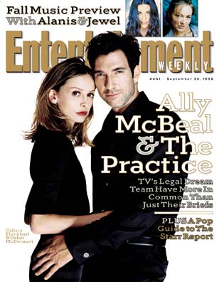 ENTERTAINMENT WEEKLY magazine cover Issue 451 25 September 1998