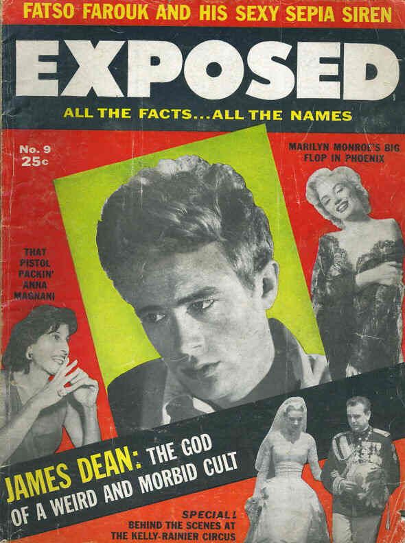 EXPOSED magazine cover Issue 9 September 1956
