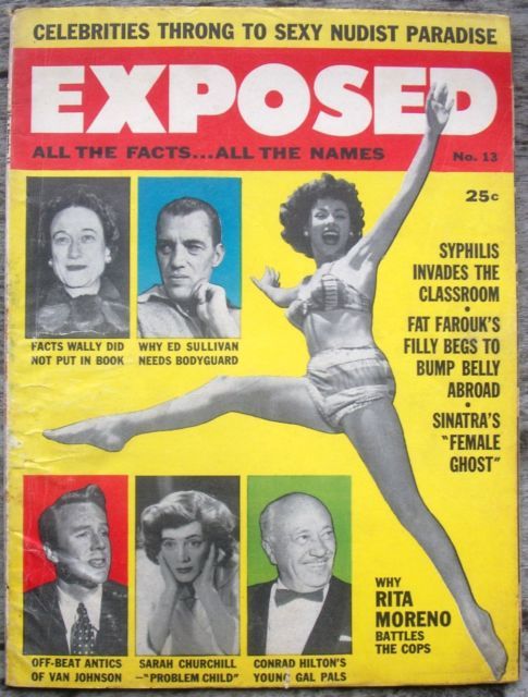 EXPOSED magazine cover Issue 13 March 1957