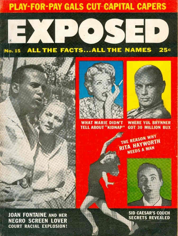 EXPOSED magazine cover Issue 15 June 1957