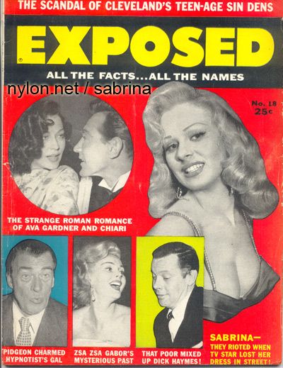 EXPOSED magazine cover Issue 18 October 1957