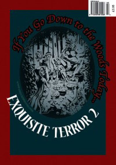 EXQUISITE TERROR magazine cover Issue 2 May/June/July 2012