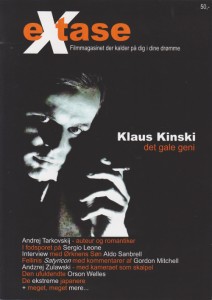 EXTASE magazine cover Issue 1  2003