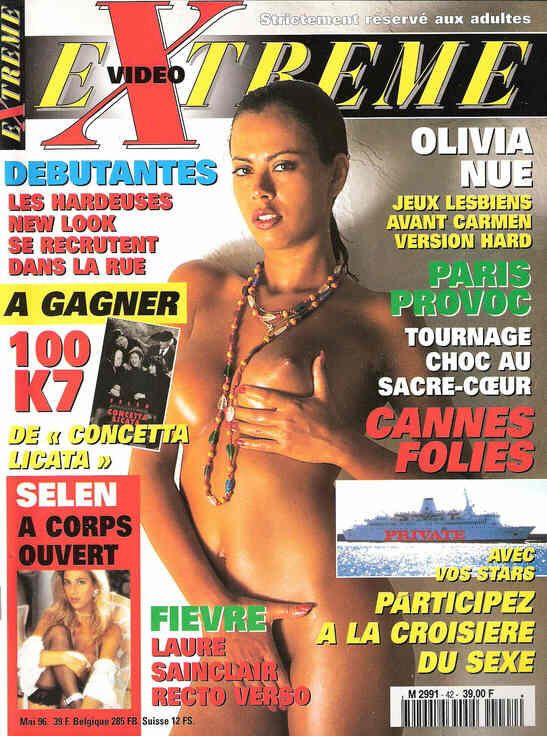 EXTREME VIDEO magazine side cover Issue 42 May 1996