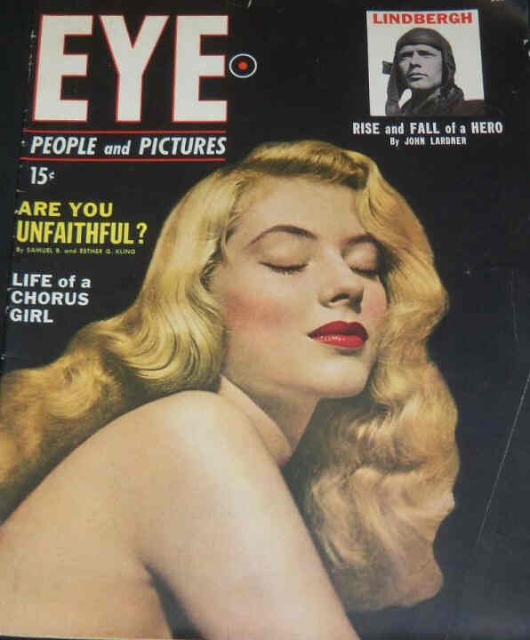 EYE magazine cover  Vol 1 # 4  December 1949