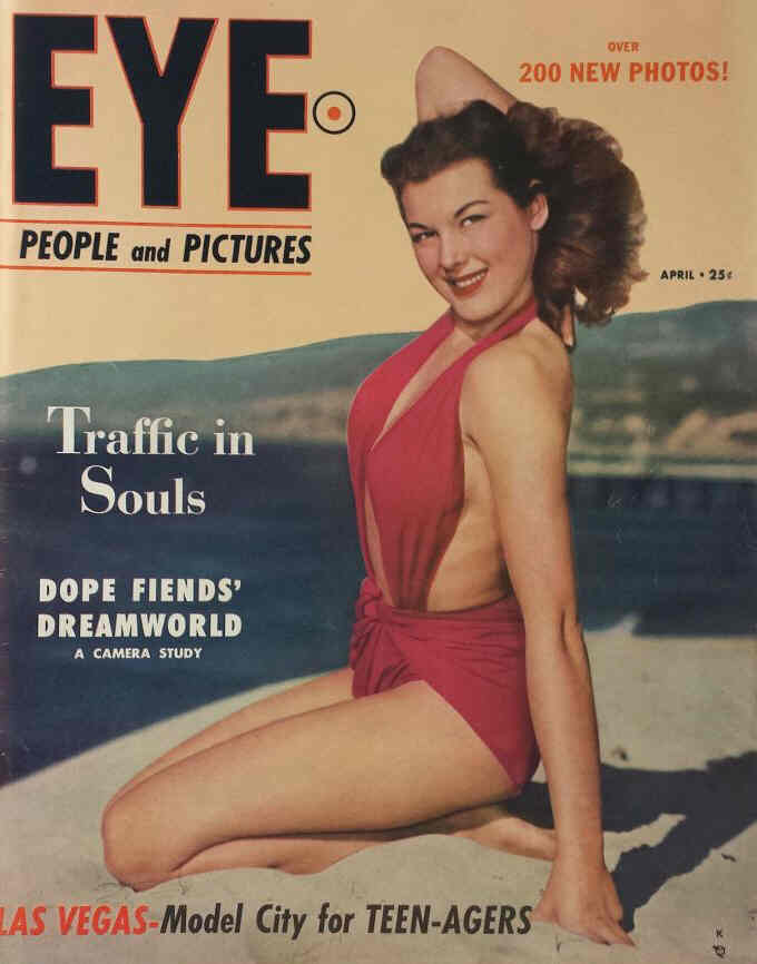 EYE magazine cover  Vol 1 # 11  April 1951