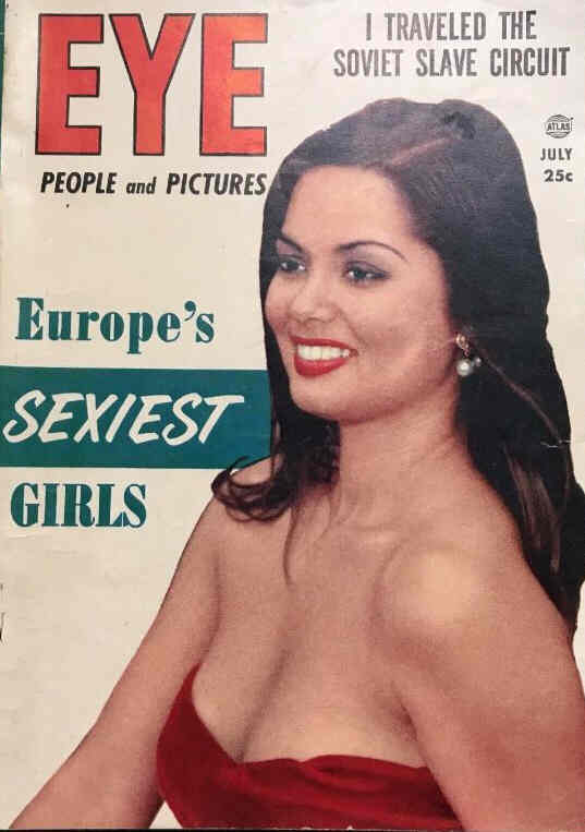 EYE magazine cover  Vol 3 # 7  July 1953