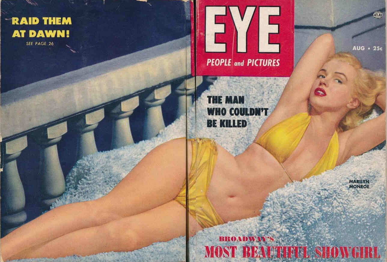 EYE magazine cover  Vol 3 # 8 August 1953