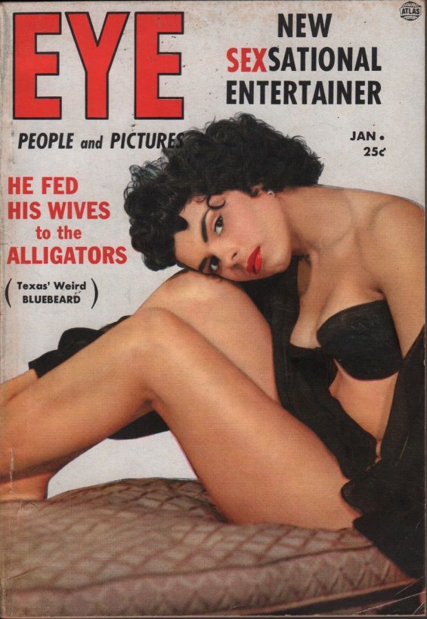 EYE magazine cover  Vol 4 # 1  January 1954