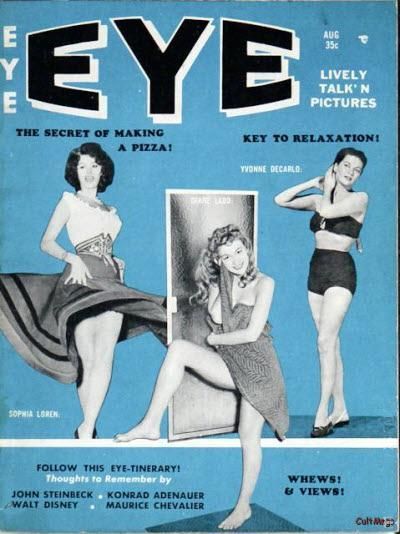 EYE magazine cover Issue 39  August 1960