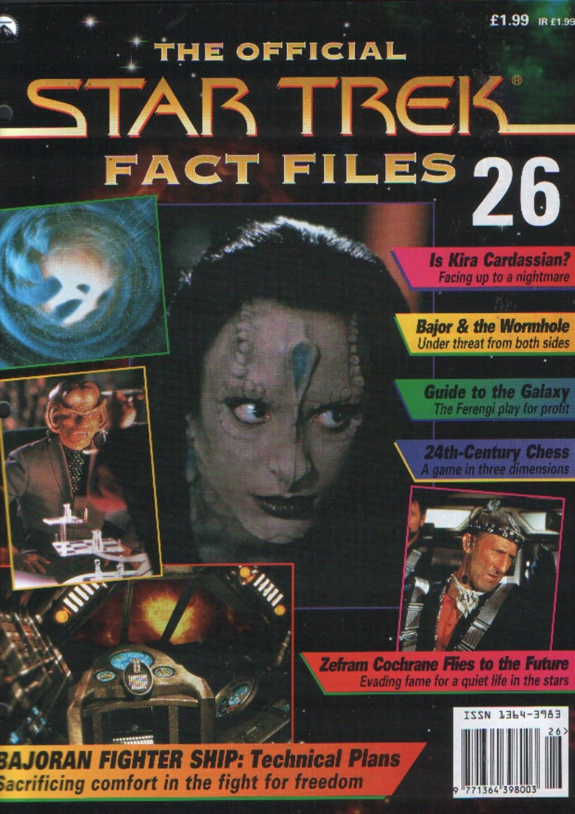 STAR TREK FACT FILES magazine cover Issue 26  