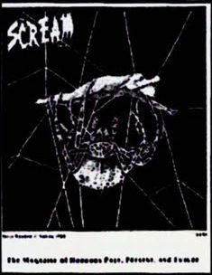 SCREAM FACTORY magazine cover Issue 2 Spring 1989