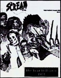 SCREAM FACTORY magazine cover Issue 3 Summer 1989
