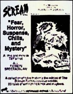 SCREAM FACTORY magazine cover Issue 6 Spring 1991