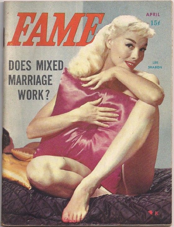 FAME magazine cover Issue 6  Vol 1 # 6 April 1955