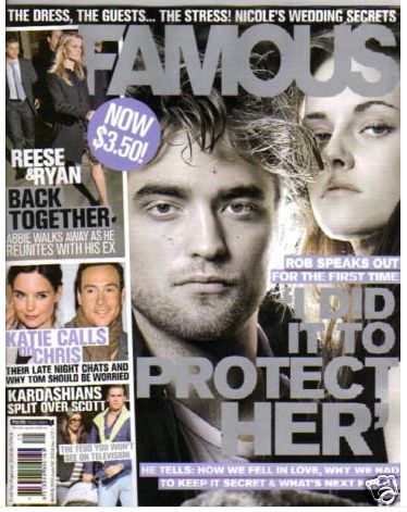 FAMOUS (Au) magazine cover 8 March 2010