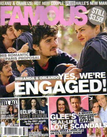 FAMOUS (Au) magazine side cover 17 May 2010