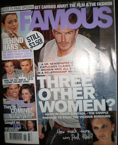 FAMOUS (Au) magazine cover 31 May 2010
