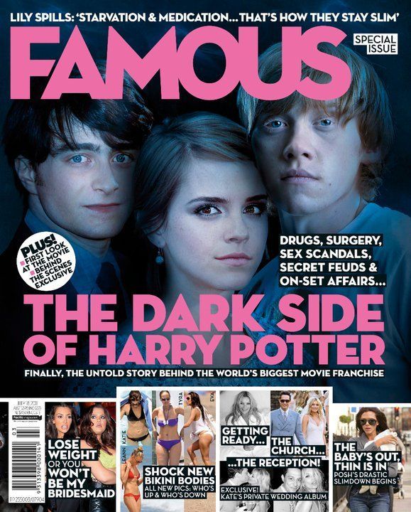 FAMOUS (Au) magazine side cover 18 July 2010