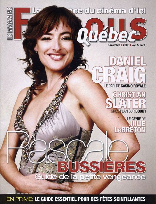 FAMOUS QUEBEC magazine side cover November 2006