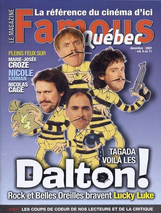 FAMOUS QUEBEC magazine cover December 2007